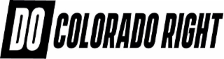 DO COLORADO RIGHT logo