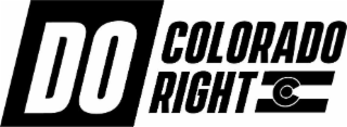 DO COLORADO RIGHT logo