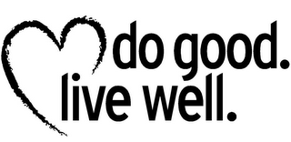 DO GOOD. LIVE WELL. logo