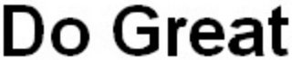 DO GREAT logo