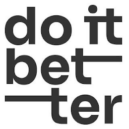 DO IT BET TER logo