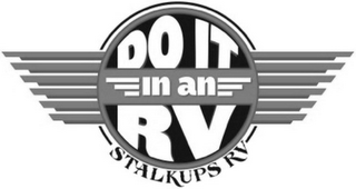 DO IT IN AN RV STALKUPS RV logo