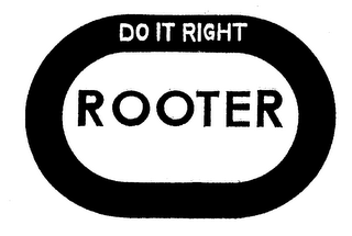 DO IT RIGHT ROOTER logo