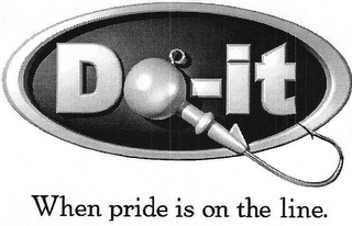 DO-IT WHEN PRIDE IS ON THE LINE. logo