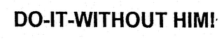 DO-IT-WITHOUT HIM! logo