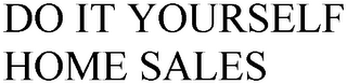 DO IT YOURSELF HOME SALES logo