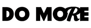 DO MORE logo