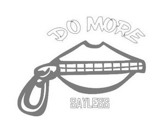 DO MORE SAYLESS logo
