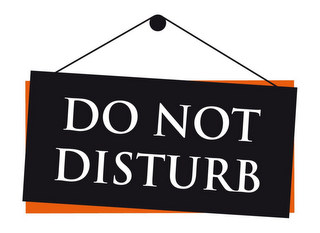 DO NOT DISTURB logo