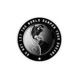 DO NOT LET THE WORLD DAMPEN YOUR DREAMS logo