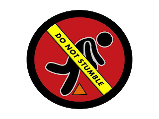 DO NOT STUMBLE logo