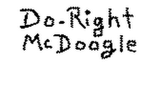 DO-RIGHT MCDOOGLE logo