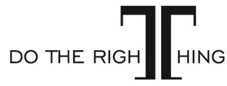 DO THE RIGHTHING logo