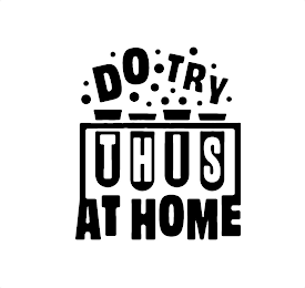 DO TRY THIS AT HOME logo