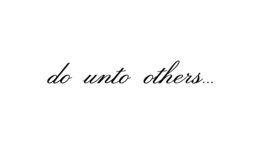 DO UNTO OTHERS... logo