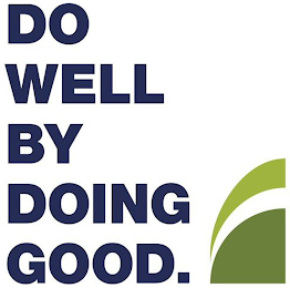 DO WELL BY DOING GOOD. logo