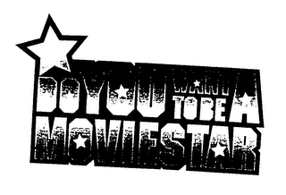 DO YOU WANT TO BE A MOVIE STAR logo