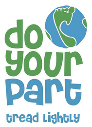 DO YOUR PART TREAD LIGHTLY logo