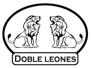DOBLE LEONES logo