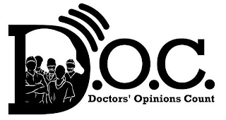 D.O.C. DOCTORS' OPINIONS COUNT logo