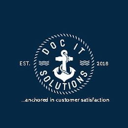 DOC IT SOLUTIONS ...ANCHORED IN CUSTOMER SATISFACTION EST. 2016 logo