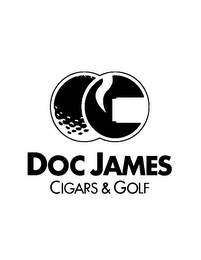 DOC JAMES CIGARS & GOLF logo