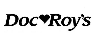 DOC ROY'S logo