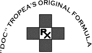 "DOC" TROPEA'S ORIGINAL FORMULA RX logo
