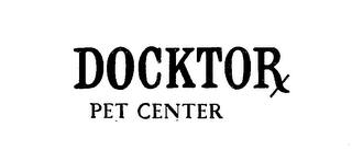 DOCKTOR PET CENTER logo
