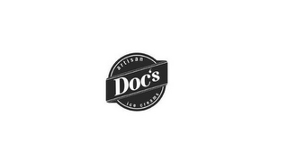 DOC'S ARTISAN ICE CREAMS logo