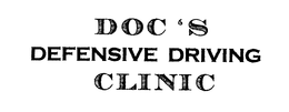 DOC'S DEFENSIVE DRIVING CLINIC logo