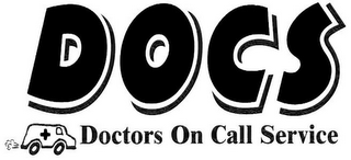 DOCS DOCTORS ON CALL SERVICE logo