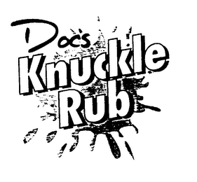 DOC'S KNUCKLE RUB logo
