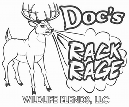 DOC'S RACK RAGE WILDLIFE BLENDS, LLC logo