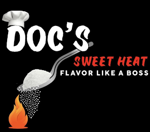 DOC'S SWEET HEAT FLAVOR LIKE A BOSS logo
