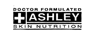 + DOCTOR FORMULATED ASHLEY SKIN NUTRITION logo