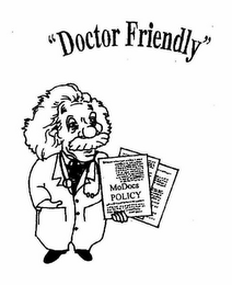 "DOCTOR FRIENDLY" MODOCS POLICY logo