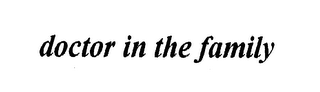 DOCTOR IN THE FAMILY logo
