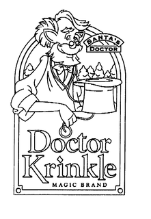 DOCTOR KRINKLE MAGIC BRAND SANTA'S DOCTOR logo