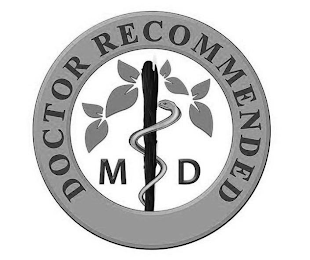 DOCTOR RECOMMENDED M D logo