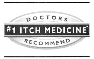 DOCTORS #1 ITCH MEDICINE RECOMMEND logo