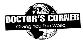 DOCTOR'S CORNER GIVING YOU THE WORLD logo