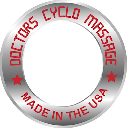 DOCTORS CYCLO MASSAGE MADE IN THE USA logo