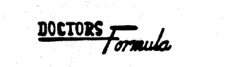 DOCTORS FORMULA logo