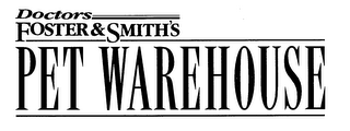 DOCTORS FOSTER & SMITH'S PET WAREHOUSE logo