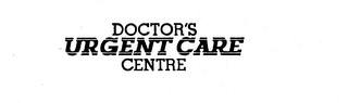 DOCTOR'S URGENT CARE CENTRE logo