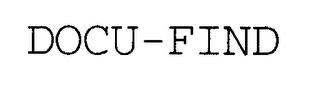 DOCU-FIND logo