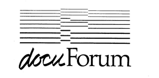 DOCU FORUM logo
