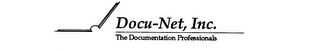 DOCU-NET, INC. THE DOCUMENTATION PROFESSIONALS logo