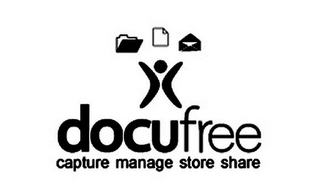 DOCUFREE CAPTURE MANAGE STORE SHARE logo